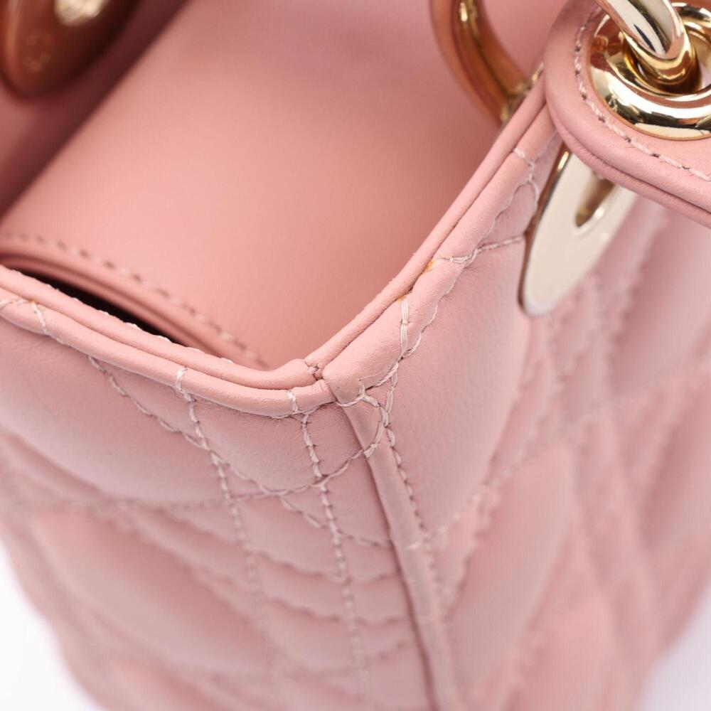 Christian Dior Dior LADY DIOR MY ABCDIOR Cannage 2-Way Handbag, Leather, Wome... - Picture 7 of 8